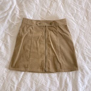 Corduroy mini skirt. Like new. TTS.